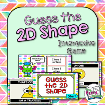 Preview of Guess The 2D Shape **GOOGLE SLIDES**