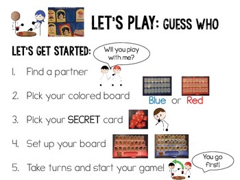 How to play Guess Who? 
