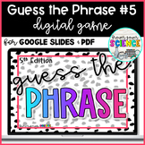 Guess The Phrase Digital Game | Rebus Puzzles