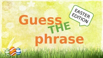 Preview of Guess The Phrase - Easter Edition