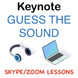 Guess The Sound - For Skype and Zoom Lessons - Distance Learning