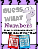 Guess What? Numbers: Plays Just Like Guess Who (Even Fits 