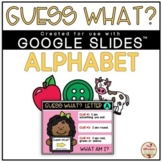 Guess What? Riddles (ALPHABET) - DIGITAL {Google Slides™/C