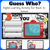 Guess Who? Digital ice breaker game to get to know your students!