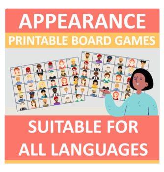 Preview of Guess Who - ESL / EFL - Describing Physical  Appearance - English Spanish French