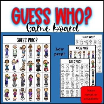 Preview of Guess Who? GAME