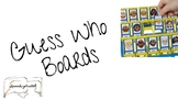 Guess Who Game Boards