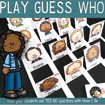 Sydamerika Næsten umoral Guess Who Game EFL/ESL by Mrs Recht's Virtual Classroom | TpT