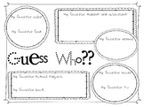 Guess Who! Get to Know You Beginning of Year Activity