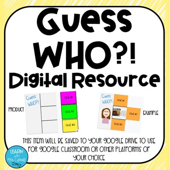 Guess -Google by Learn with Mrs Carroll | TpT