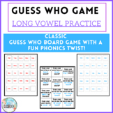 Guess Who Long Vowels Game Phonics