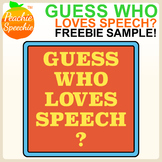 Guess Who Loves Speech? {FREEBIE /k/ SAMPLE}