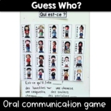 Guess Who? Oral Communication Game French and English (Dig
