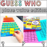 Math Guess Who Game Companion: Place Value Edition