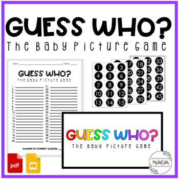 Preview of Guess Who? | The Baby Picture Game | Child Development | FCS