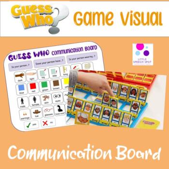 Preview of Guess Who - Visual Communication Board