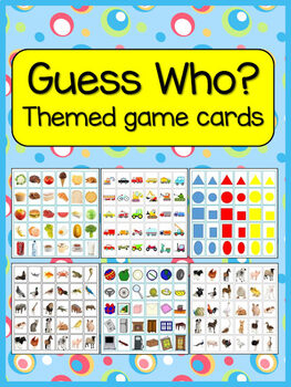 Guess Who game cards by Kindergarten University | Teachers ...