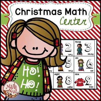 Preview of Christmas Math Center "Multiplication Game"