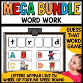 Word Work Games | Digital Word Work Early Finishers Guess 