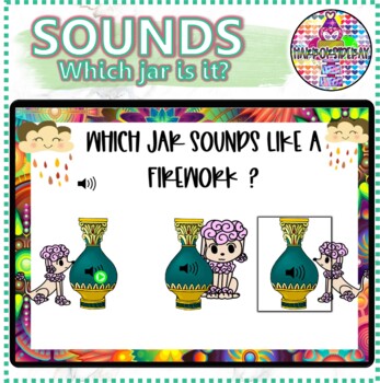 Preview of Guess that sound | BOOM CARDS