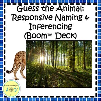 Preview of Guess the Animal: Responsive Naming & Inferencing (Boom™ Deck)