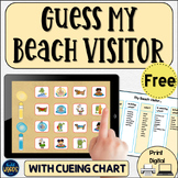 Guess the Beach Visitor Guessing Games Inferencing FREE Su