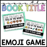 Guess the Book Title Emoji Game