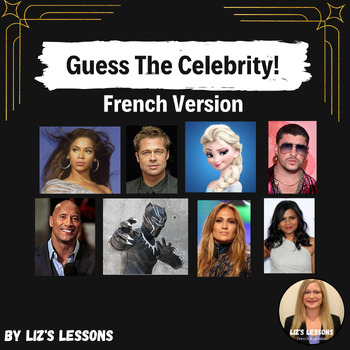 Preview of Guess the Celebrity! French Version