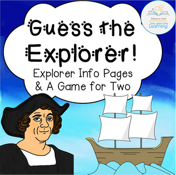 Preview of Guess the Explorer Information Cards and Two-Player Game