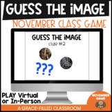Guess the Image Game November