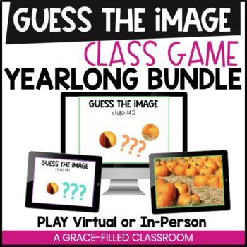 Preview of Guess the Image Game Yearlong Bundle