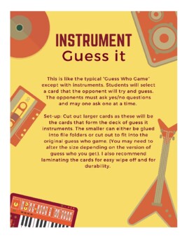 Preview of Guess the Instrument