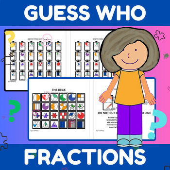 Preview of Guess the Number #3 Math Game Activity Fractions & Critical Thinking