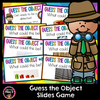 Preview of Guess the Object - Distance Learning