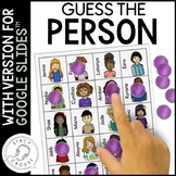 Guess the Person Questions Game for Google Drive™ No Print