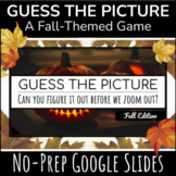 Guess the Picture | Fun Friday Fall Activity | ESL Game