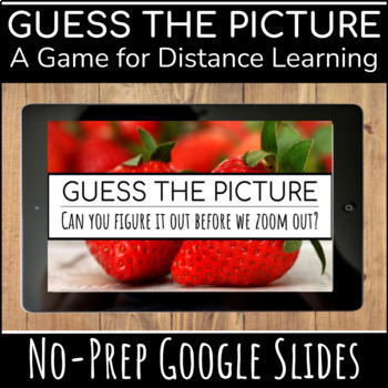 Preview of Guess the Picture | Fun Friday Game | Class Party Ice Breaker