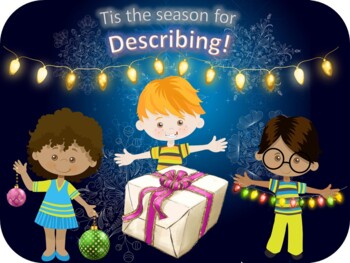 Preview of Guess the Present - Holiday Adjectives - PowerPoint Game