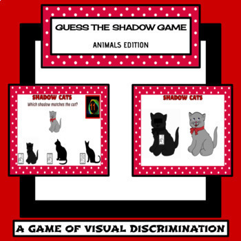 Preview of Guess the Shadow game Animal Edition