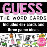 Guess the Word Picture Cards - Team Building Activity