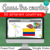 Guess the countries Distance Learning Game ESL