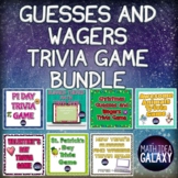 Guesses and Wagers Math Trivia Game Bundle