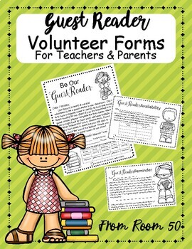 Guest Teacher Forms by From Room 50 | TPT