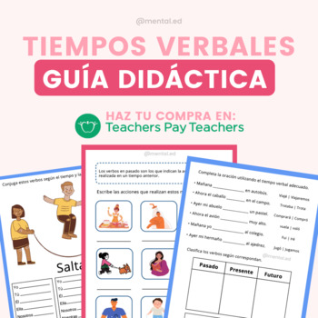 Preview of Guía Didáctica de Tiempos Verbales