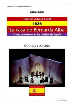 Preview of Guía de lectura de "La casa de Bernarda Alba" (Federico García Lorca)
