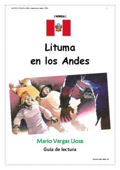 Preview of Guía de lectura de "Lituma en los Andes" (Mario Vargas Llosa)