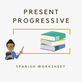 Guía presente progresivo / present progressive in spanish.