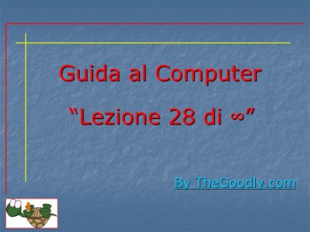 Preview of Guida al Computer: Lezione 28 - La Tavoletta Grafica