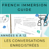 Guide - Les conversations enregistrées (Speaking French in