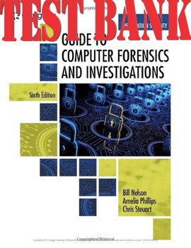 Preview of Guide To Computer Forensics and Investigations 6th Edition by Nelson_TEST BANK
